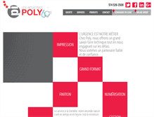 Tablet Screenshot of poly.ca